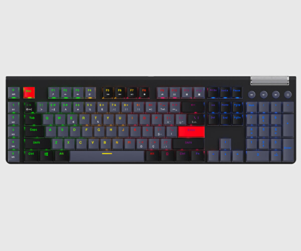 Bronzturq MK1054 RGB-ABS Mekanik Kablolu Klavye