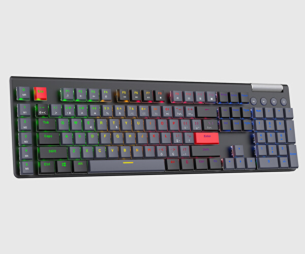 Bronzturq MK1054 RGB-ABS Mekanik Kablolu Klavye