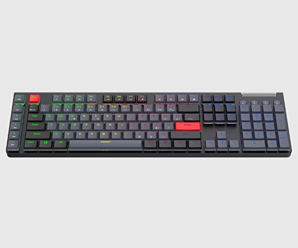 Bronzturq MK1054 RGB-ABS Mekanik Kablolu Klavye