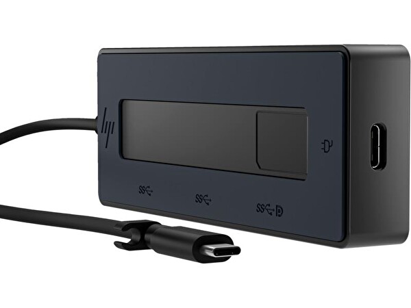 HP Evrensel Siyah USB-C Çoklu Bağlantı Noktalı Hub