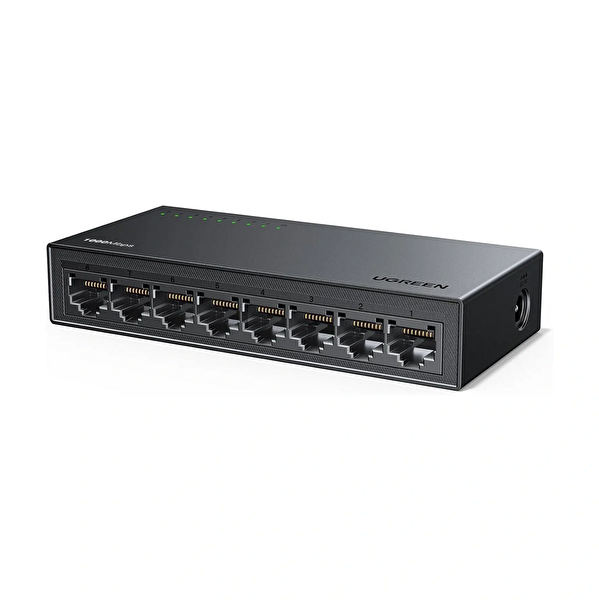 Ugreen 35499 CM834 8 Port 10-100-1000Mbps Gigabit PC-ABS Gövde Ethernet Anahtarı