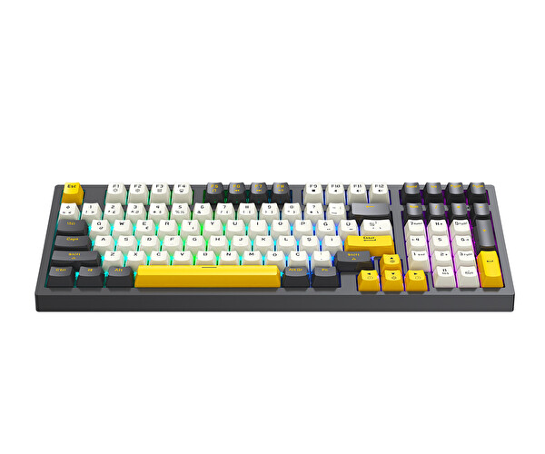 Bronzturq MK1140 Siyah Rgb-Abs- Kablolu Mekanik Klavye