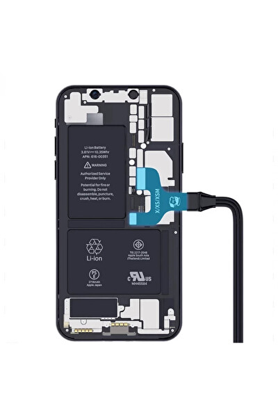 Piyatech iPhone 6 - 14 Pro Max Uyumlu Anakart Aktivasyon Güç Kablosu Seti