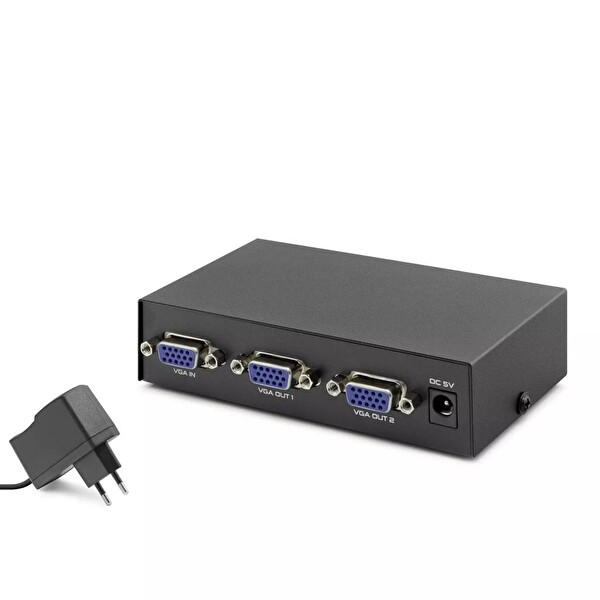Taplin TK-1502 2port 1x2 VGA Splitter VGA Dağıtıcı