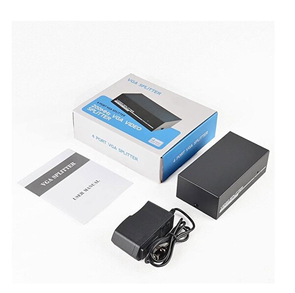 Taplin TK-1504 4 Port 1x4 VGA Splitter VGA Dağıtıcı