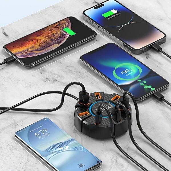 Taplin TK-115 7 Port Ledli USB 3.0 Hub 1.2 Metre