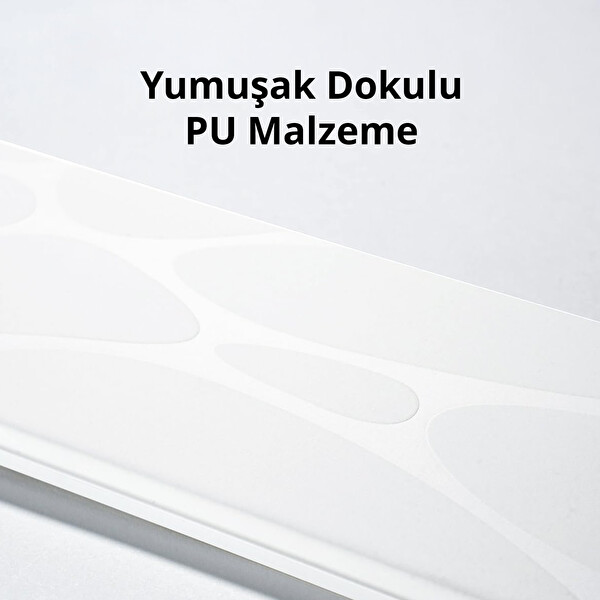 GravaStar GS-A7-WR-WHT Beyaz Kaymaz Taban Klavye Bilek Desteği