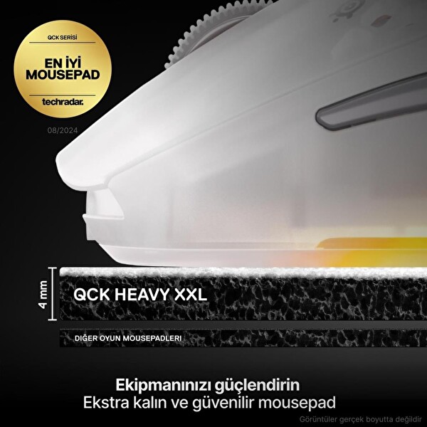 SteelSeries QCK Heavy XXL Oyuncu Mouse Pad Beyaz