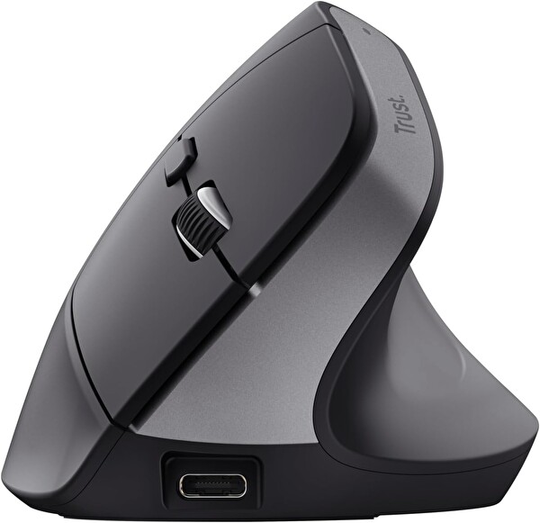 Trust Bayo Siyah Ergonomik Kablosuz Mouse