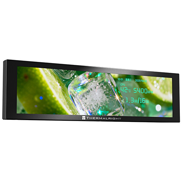 Thermalright Trofeo Vision 9.16 LCD Siyah Manyetik Type-C Temalı LCD Ekran
