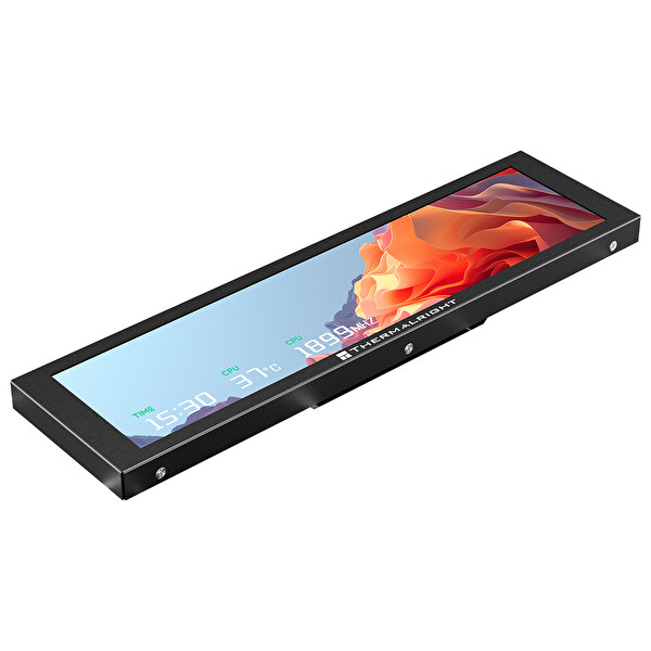 Thermalright Trofeo Vision 9.16 LCD Siyah Manyetik Type-C Temalı LCD Ekran