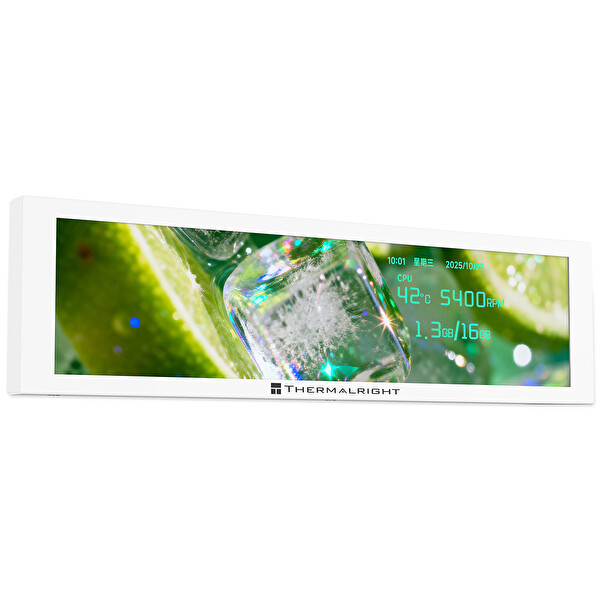 Thermalright Trofeo Vision 9.16 LCD Beyaz Manyetik Type-C Temalı LCD Ekran