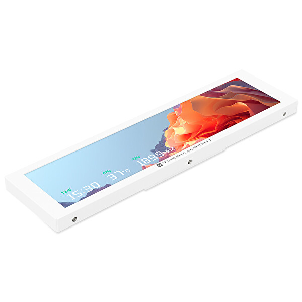 Thermalright Trofeo Vision 9.16 LCD Beyaz Manyetik Type-C Temalı LCD Ekran