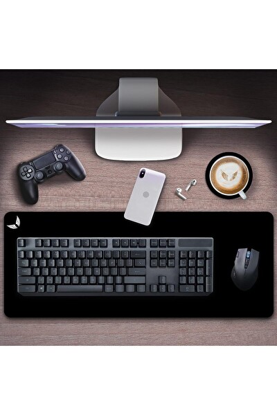 Boompods XM 90x40 CM Ergonomik Kaymaz Taban Mouse Pad Siyah