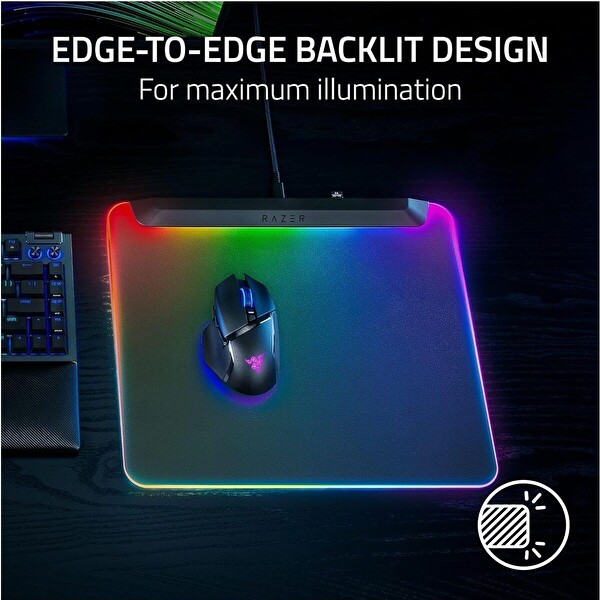 Razer Firefly V2 Pro Tam Aydınlatmalı RGB Siyah Oyuncu Mouse Pad