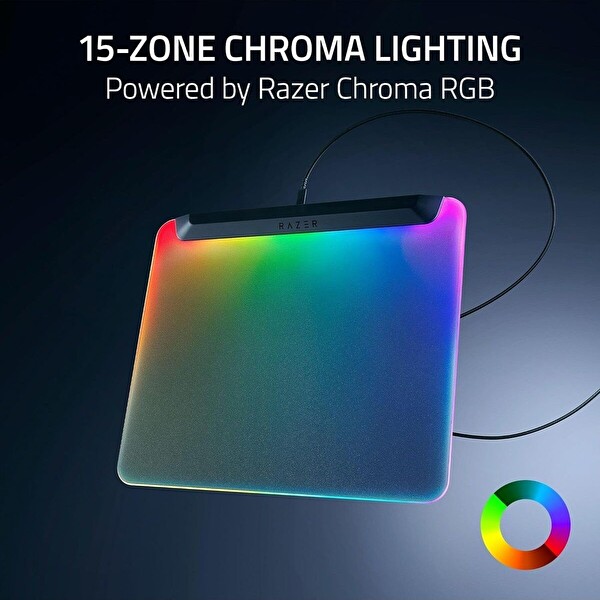 Razer Firefly V2 Pro Tam Aydınlatmalı RGB Siyah Oyuncu Mouse Pad