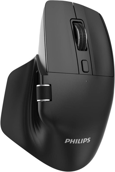 Philips SPK7858 Siyah Şarjlı Sessiz Optik Kablosuz Mouse