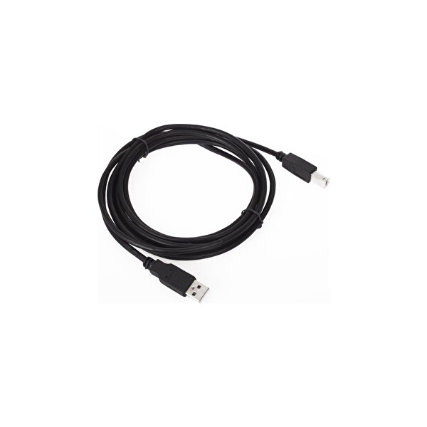 Vcom CU201-B-1.5 1.5 Metre 2.0 Siyah USB Yazıcı Kablosu