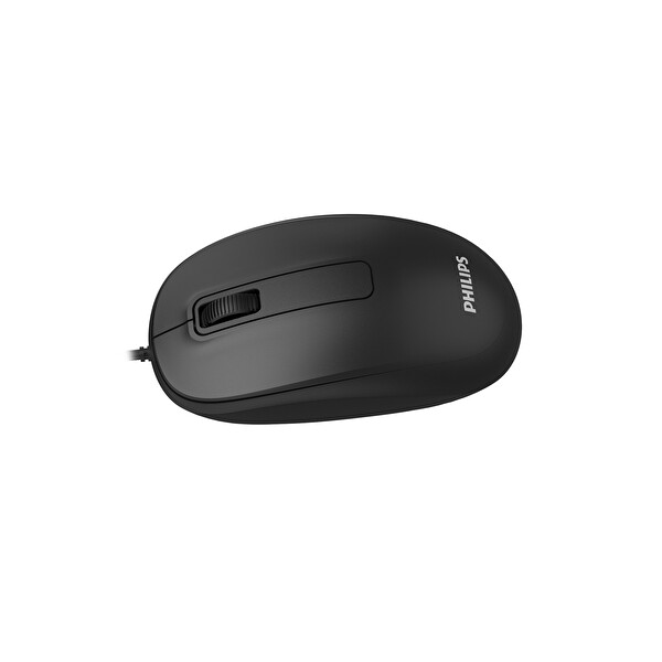 Philips SPK7358B 1600 DPI Sessiz Optik Kablosuz Mouse Ergonomik Siyah