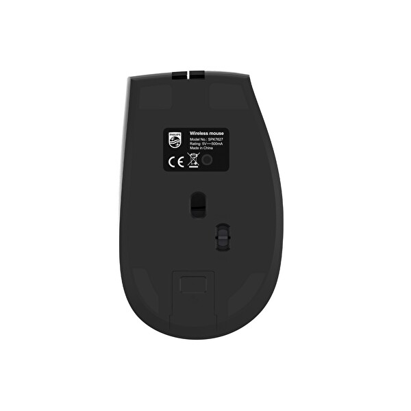 Philips SPK7627B Dual Mod 1600 DPI Sessiz Bluetooth Optik Mouse Siyah