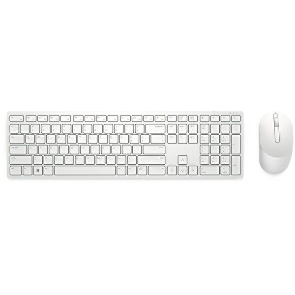 Dell Pro KM5221W Beyaz 580-AKEZ Kablosuz Q İngilizce Klavye ve Mouse Seti
