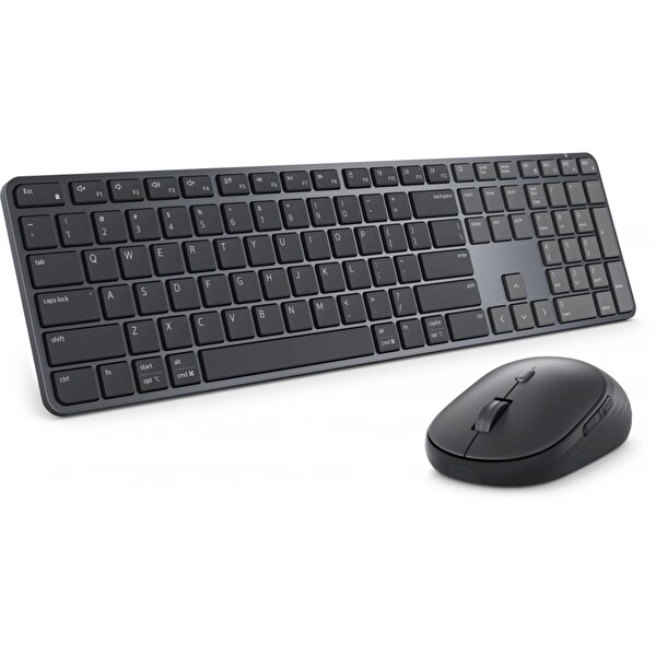 Dell Pro 7 Slim KM726 Kablosuz Q İngilizce Klavye Mouse Set Siyah 580-BDLK