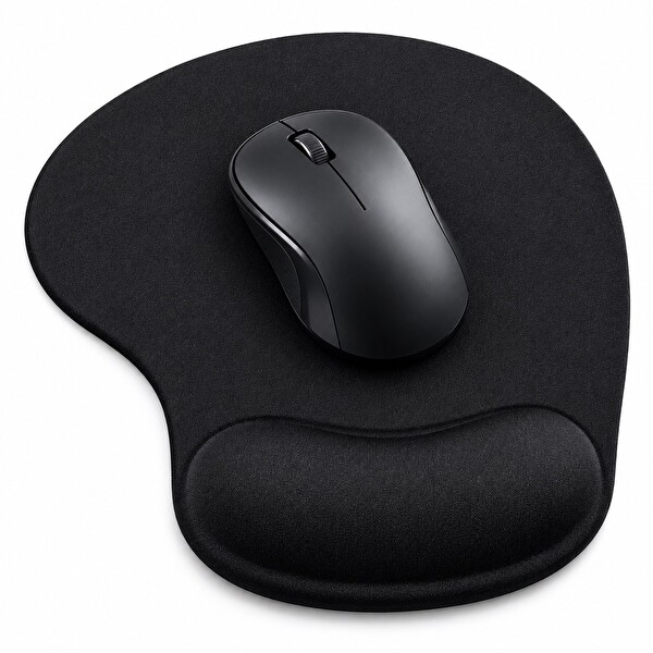 Nodar ND1501S Jel Bilek Destekli Mouse Pad 190 x 230 MM Siyah