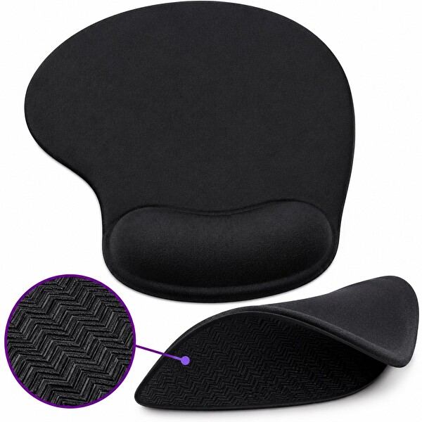 Nodar ND1501S Jel Bilek Destekli Mouse Pad 190 x 230 MM Siyah