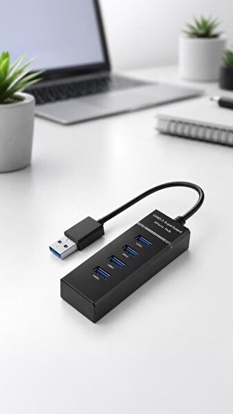 Torima YD32 Usb Hub 4 Port Çoklayıcı 3.0 Çoğaltıcı Siyah