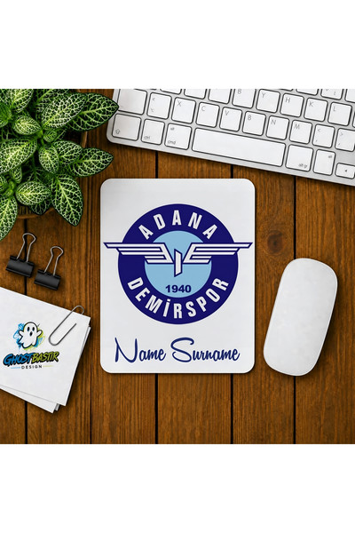 Ghostbastır Design Kişiye Özel Adana Demirspor Baskılı Oyuncu Mouse Pad 0134