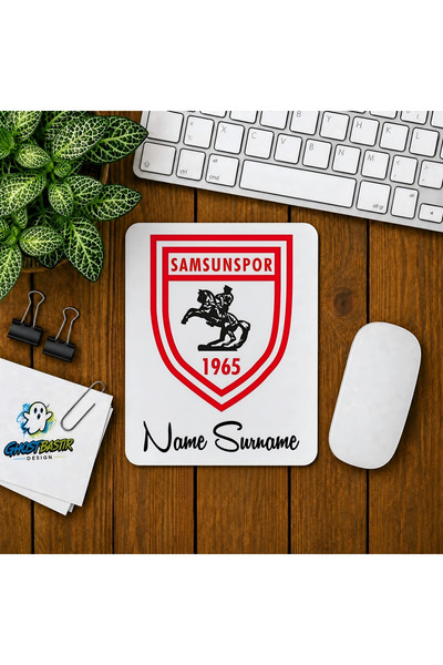 Ghostbastır Design Kişiye Özel Samsunspor Baskılı Oyuncu Mouse Pad 0167