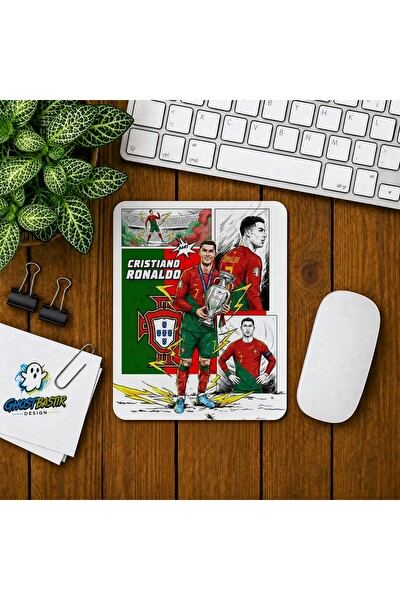 Ghostbastır Design Ronaldo Baskılı Oyuncu Mouse Pad 0261