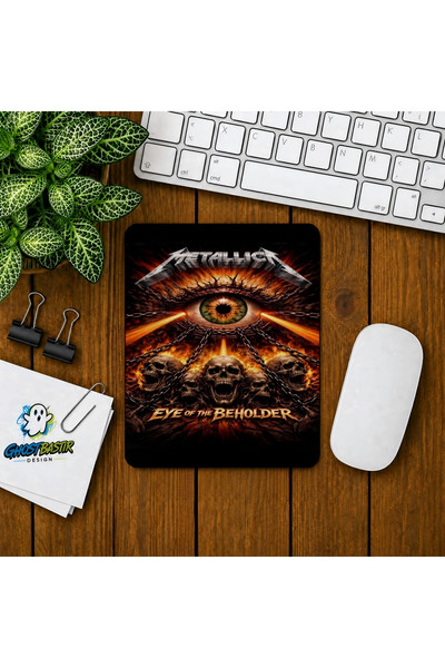 Ghostbastır Design Metallica Baskılı Oyuncu Mouse Pad 0197