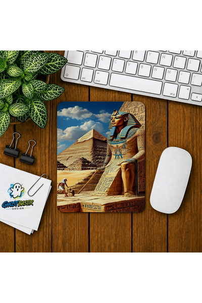 Ghostbastır Design Piramitler Baskılı Oyuncu Mouse Pad 0238