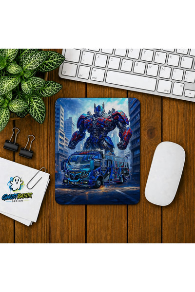 Ghostbastır Design Transformers Optimus Prime Baskılı Oyuncu Mouse Pad 0339