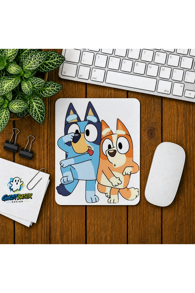 Ghostbastır Design Bluey Baskılı Oyuncu Mouse Pad 032