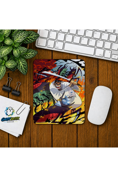 Ghostbastır Design Samurai Jack Baskılı Oyuncu Mouse Pad 0269