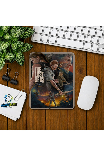 Ghostbastır Design The Last Of Us Baskılı Oyuncu Mouse Pad 0314