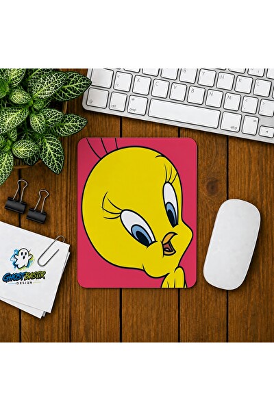 Ghostbastır Design Tweety Baskılı Oyuncu Mouse Pad 0341
