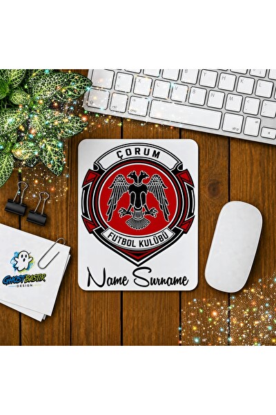 Ghostbastır Design Kişiye Özel Çorumspor Baskılı Oyuncu Mouse Pad 0149