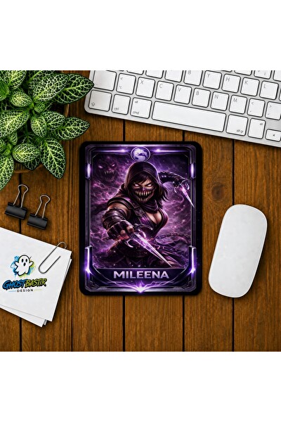 Ghostbastır Design Mortal Kombat Mileena Baskılı Oyuncu Mouse Pad 0186