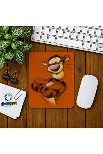 Ghostbastır Design Tigger Baskılı Oyuncu Mouse Pad 0316