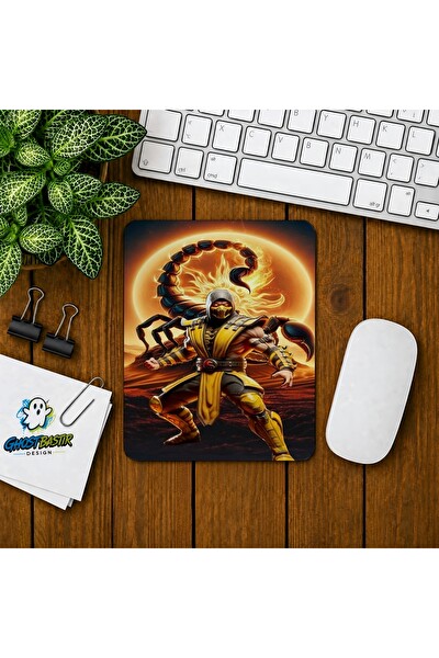 Ghostbastır Design Scorpion Baskılı Oyuncu Mouse Pad 0271
