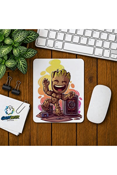 Ghostbastır Design Groot Baskılı Oyuncu Mouse Pad 090