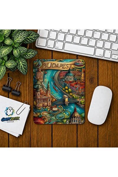 Ghostbastır Design Budapeşte Baskılı Oyuncu Mouse Pad 041