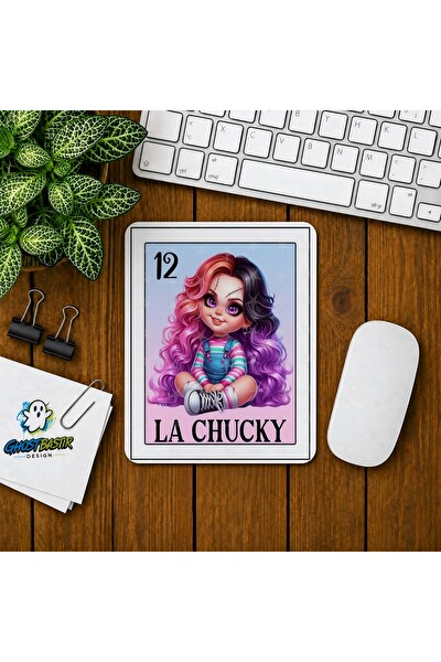 Ghostbastır Design La Chucky Baskılı Oyuncu Mouse Pad 0175