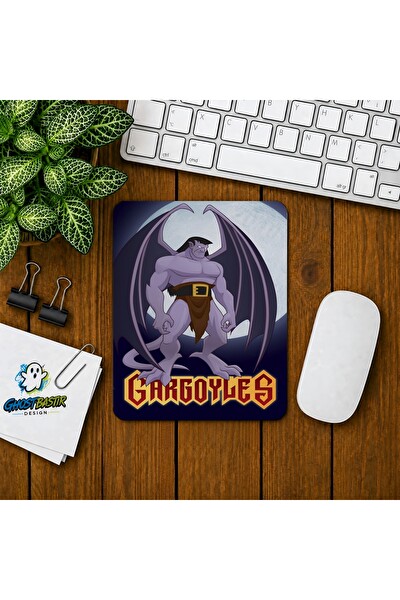 Ghostbastır Design Gargoyles Baskılı Oyuncu Mouse Pad 082