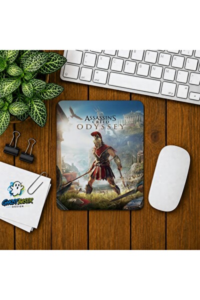 Ghostbastır Design Assassins Creed Odyssey Baskılı Oyuncu Mouse Pad 019