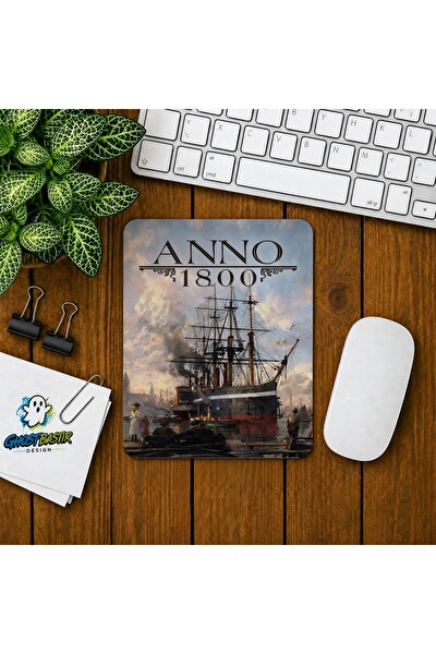 Ghostbastır Design Anno 1800 Baskılı Oyuncu Mouse Pad 014