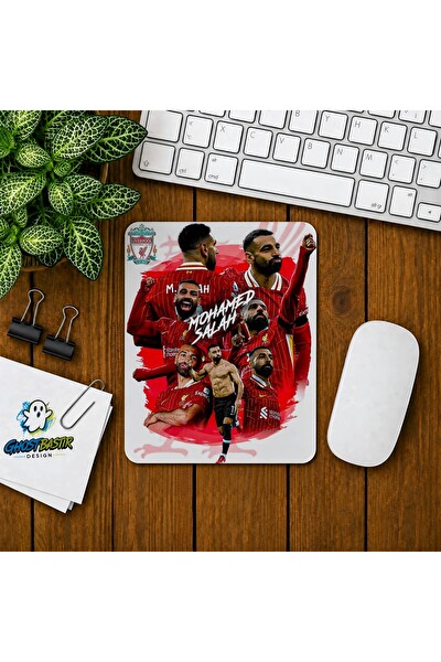 Ghostbastır Design Mohammed Salah Baskılı Oyuncu Mouse Pad 0208